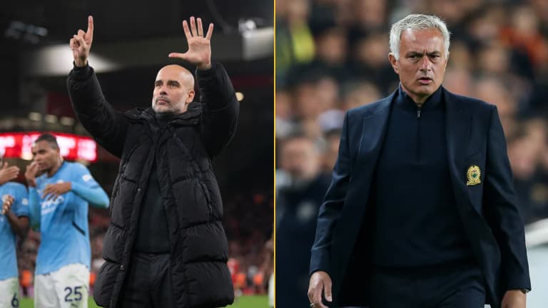 Pep Guardiola aims dig at Jose Mourinho during Man City press conference Pep Guardiola aims dig at Jose Mourinho during Man City press conference