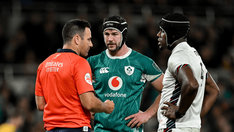 Maro Itoje ref chat appeared to backfire in Ireland loss Maro Itoje ref chat appeared to backfire in Ireland loss