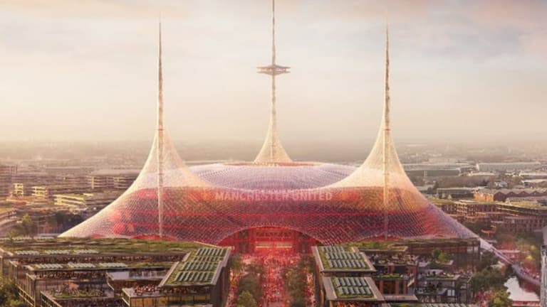 Man United unveil plans for new 100,000 seater stadium Man United unveil plans for new 100,000 seater stadium