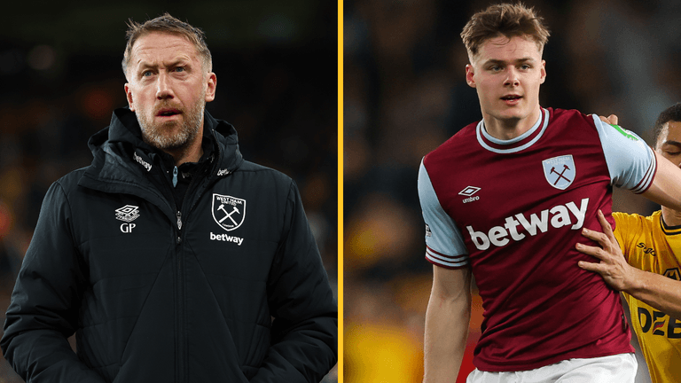 Graham Potter criticises Evan Ferguson miss after subbing the striker early in Wolves loss Graham Potter criticises Evan Ferguson miss after subbing the striker early in Wolves loss