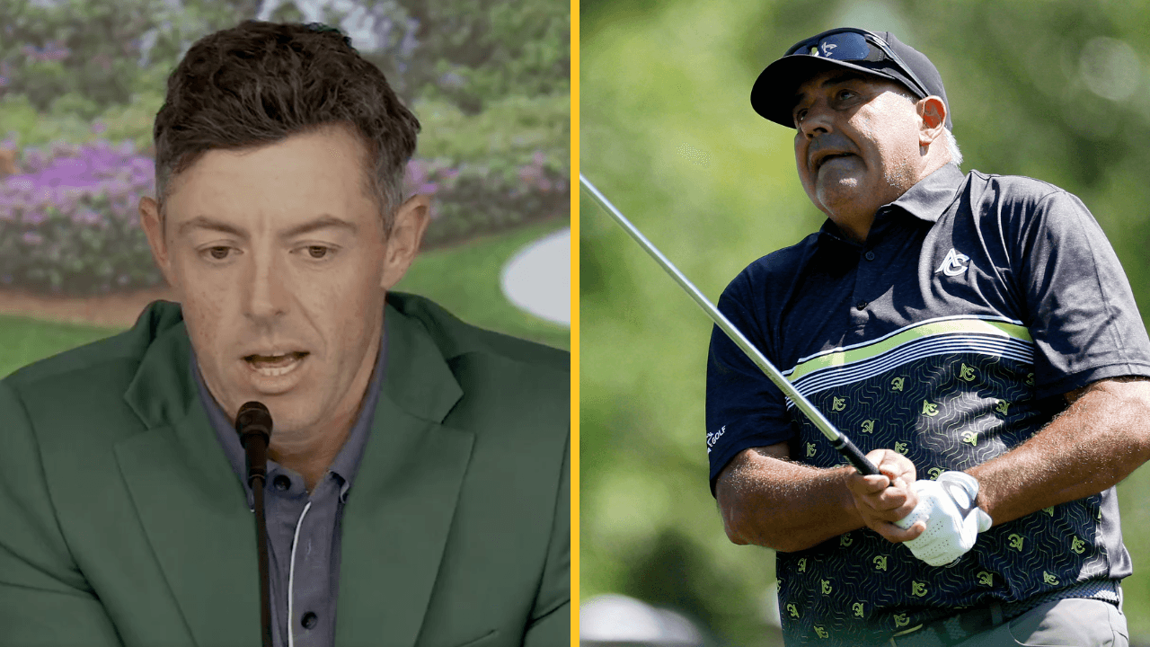 Rory McIlroy reveals ‘ironic’ note in his locker from ex-convict Masters winner