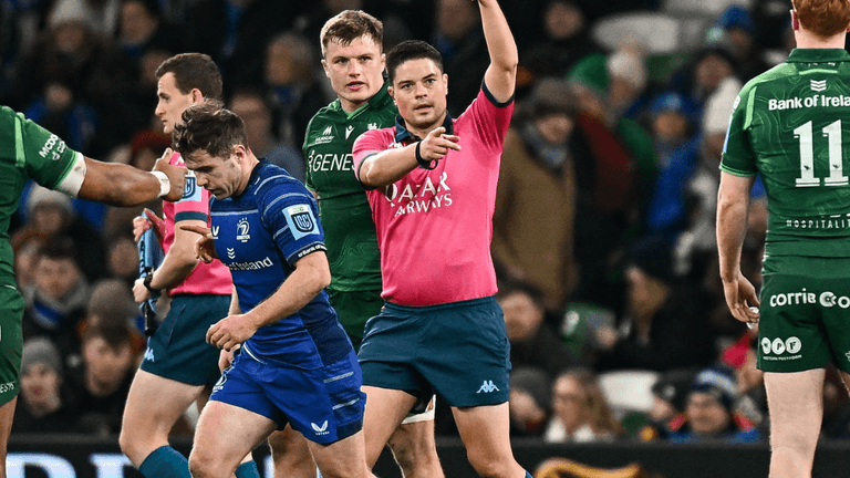 Ref at heart of Hansen controversy slams IRFU on Linkedin over disrespectful gift Ref at heart of Hansen controversy slams IRFU on Linkedin over disrespectful gift