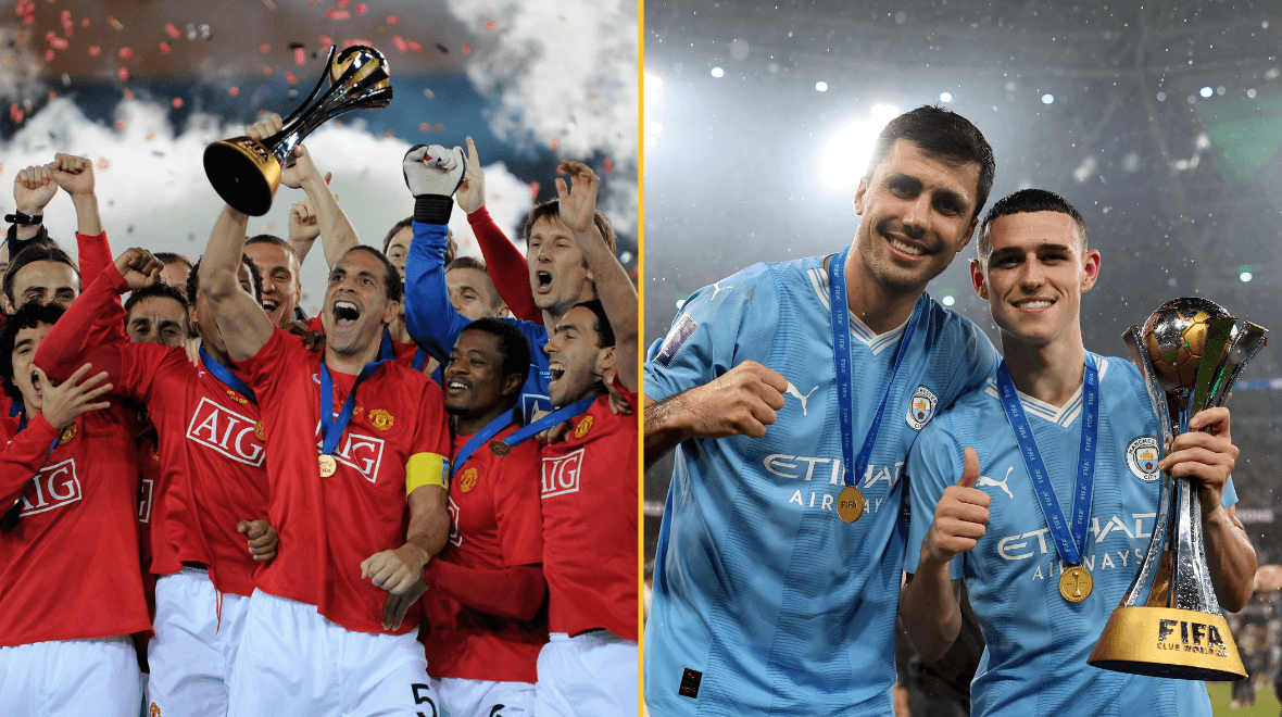 Man United, Liverpool and Man City have been stripped of their world champion status by FIFA