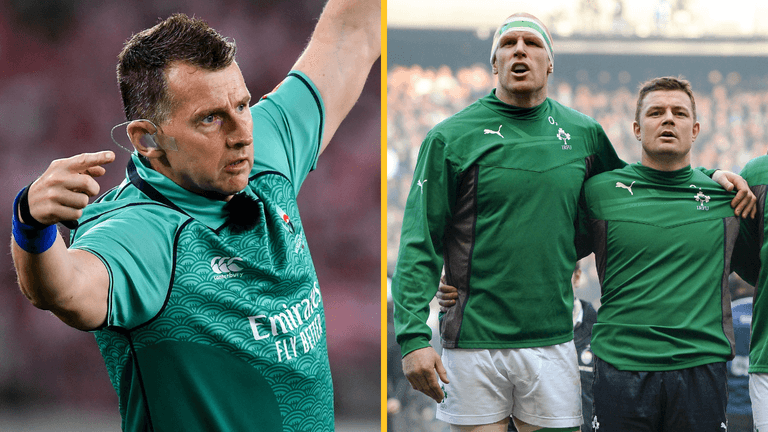 Nigel Owens explains why legendary Irish duo were best captains he ever reffed Nigel Owens explains why legendary Irish duo were best captains he ever reffed