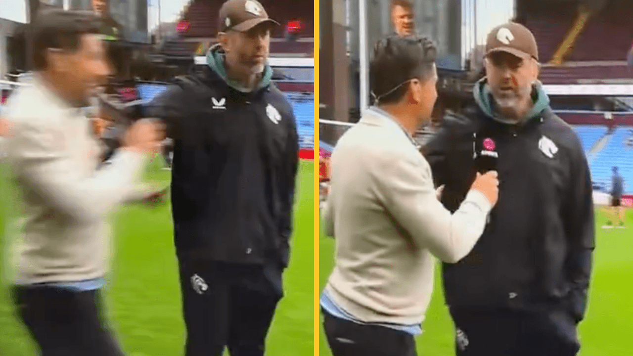 Livid coach of top English side shoves Craig Doyle after ‘bantz’ fail