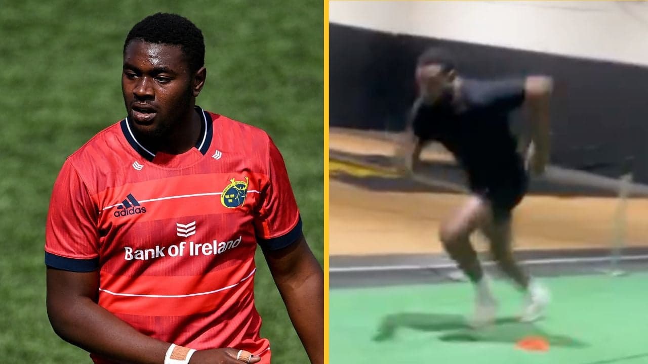 Irish rugby player becomes huge American football prospect after viral video clip