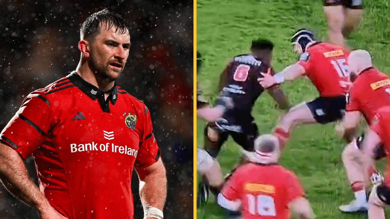 Munster star accuses rival of spitting on him
