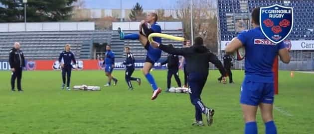 Video: Grenoble’s crazy training ground drills are bordering on abuse Video: Grenoble’s crazy training ground drills are bordering on abuse