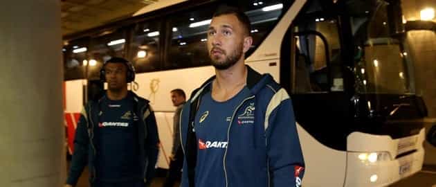 Aussie super-sub Quade Cooper is IN the building Aussie super-sub Quade Cooper is IN the building