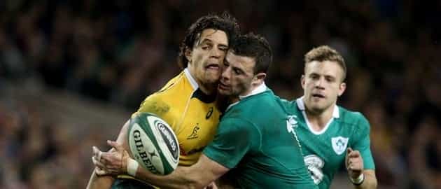 Robbie Henshaw reveals words of advice from Brian O’Driscoll after Wallabies win Robbie Henshaw reveals words of advice from Brian O’Driscoll after Wallabies win
