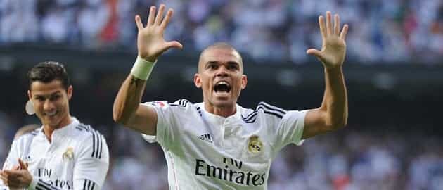 Pepe, yes that Pepe, is the only first-choice La Liga centre-back without a booking this season Pepe, yes that Pepe, is the only first-choice La Liga centre-back without a booking this season