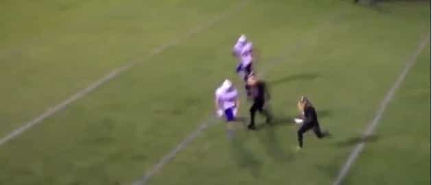 GIF: High school kick returner doesn’t believe in the concept of being tackled GIF: High school kick returner doesn’t believe in the concept of being tackled