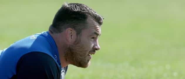 PIC: Cian Healy seems to be happy enough with his seat at the Victoria’s Secret fashion show PIC: Cian Healy seems to be happy enough with his seat at the Victoria’s Secret fashion show