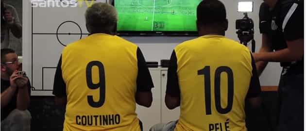 VIDEO: Pele plays FIFA but his skills fail to translate to the video game VIDEO: Pele plays FIFA but his skills fail to translate to the video game