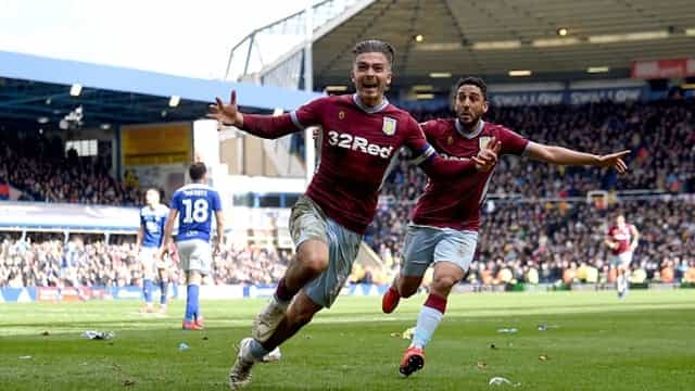 Jack Grealish shrugs off disgraceful attack to score winner for Aston Villa against Birmingham City Jack Grealish shrugs off disgraceful attack to score winner for Aston Villa against Birmingham City
