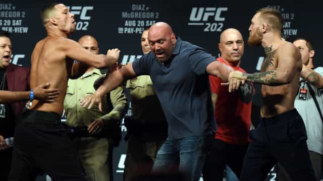 Conor McGregor willing to complete Nate Diaz trilogy at 185lbs Conor McGregor willing to complete Nate Diaz trilogy at 185lbs