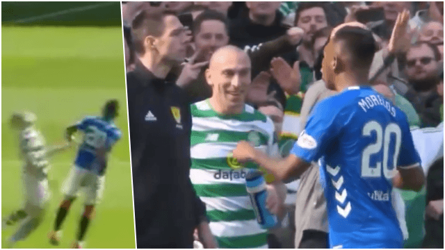 Steven Gerrard reacts to Alfredo Morelos’ idiotic red card against Celtic Steven Gerrard reacts to Alfredo Morelos’ idiotic red card against Celtic