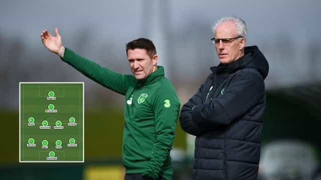 The Ireland team that should start against Gibraltar The Ireland team that should start against Gibraltar