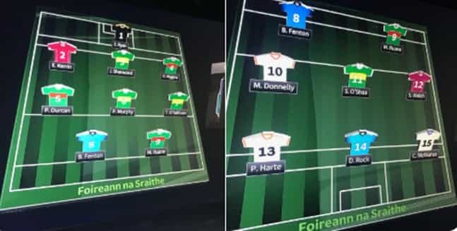 TG4 name their team of the National League season TG4 name their team of the National League season