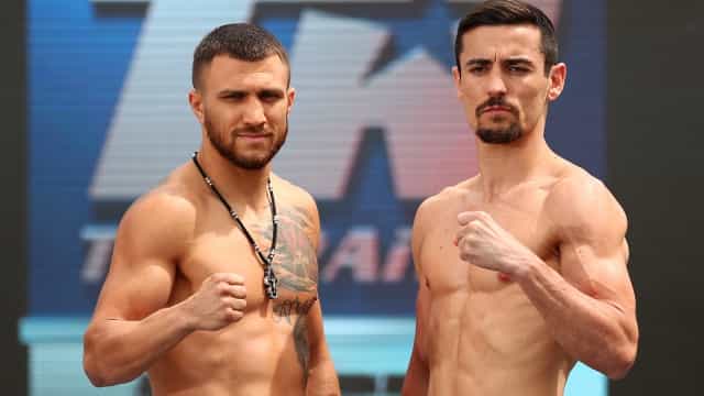 Glove dispute kicks off at Lomachenko vs. Crolla weigh-in Glove dispute kicks off at Lomachenko vs. Crolla weigh-in