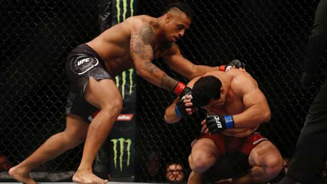Dana White mocks fighter after defeat to Greg Hardy Dana White mocks fighter after defeat to Greg Hardy