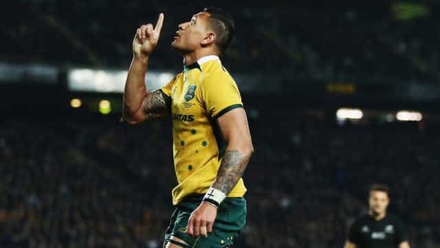 Rugby Australia condemn incendiary social media post from Israel Folau Rugby Australia condemn incendiary social media post from Israel Folau