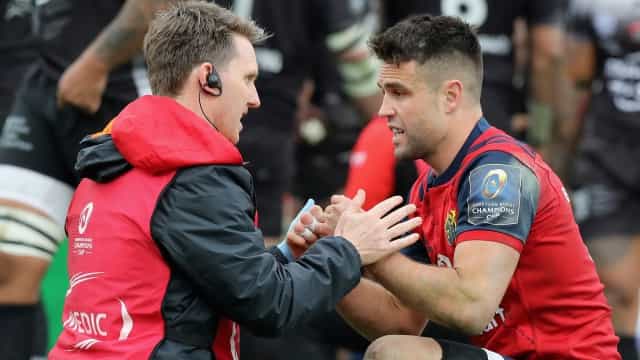 Conor Murray comments on neck injury help explain why he was not risked against Connacht Conor Murray comments on neck injury help explain why he was not risked against Connacht