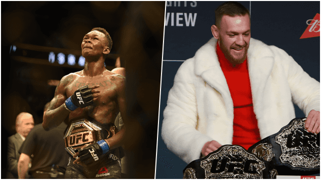 Israel Adesanya compared to Conor McGregor for meteoric career trajectory Israel Adesanya compared to Conor McGregor for meteoric career trajectory