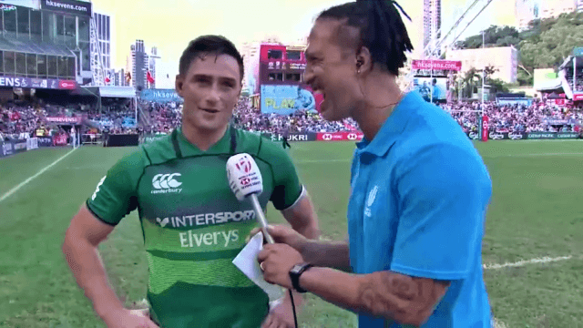Ireland Sevens captain delivers class interview after World Series heroics Ireland Sevens captain delivers class interview after World Series heroics