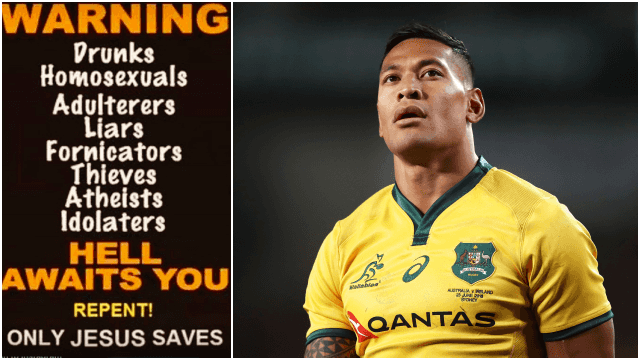 Israel Folau not answering his phone but will be told his contract is terminated when he does Israel Folau not answering his phone but will be told his contract is terminated when he does