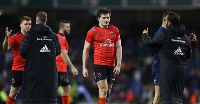 Andrew Trimble defends Jacob Stockdale after blown try against Leinster Andrew Trimble defends Jacob Stockdale after blown try against Leinster