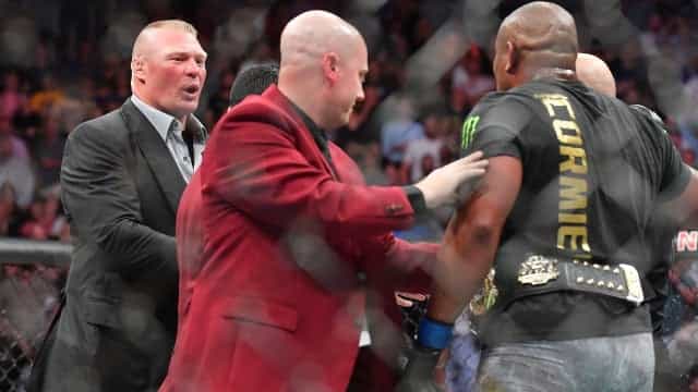 Dana White announces Brock Lesnar retirement, with Daniel Cormier set to rematch Stipe Miocic instead Dana White announces Brock Lesnar retirement, with Daniel Cormier set to rematch Stipe Miocic instead