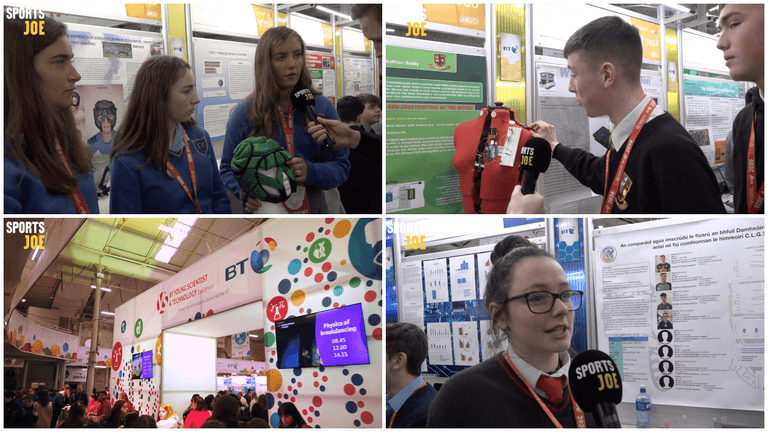 Compulsory headgear in rugby? SportsJOE at the BT Young Scientist Compulsory headgear in rugby? SportsJOE at the BT Young Scientist