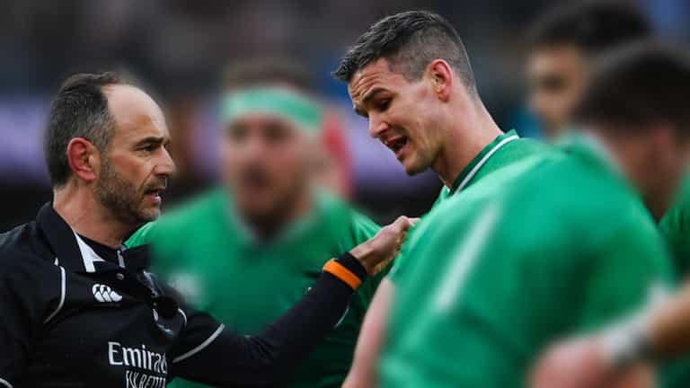 Romain Poite “brilliant to deal with” – Sexton Romain Poite “brilliant to deal with” – Sexton