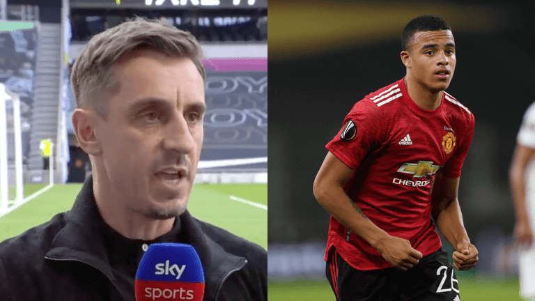 Gary Neville criticises latest media coverage of Mason Greenwood Gary Neville criticises latest media coverage of Mason Greenwood