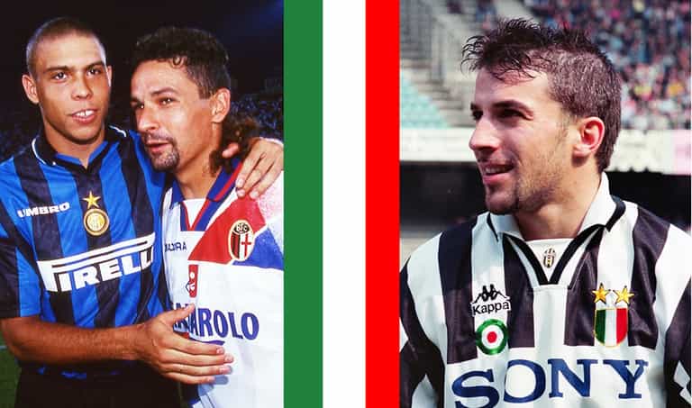 QUIZ: Can you name all 50 of these Football Italia era players? QUIZ: Can you name all 50 of these Football Italia era players?