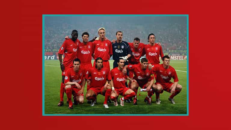 Teammates XI Quiz: Liverpool – 2005 Champions League Final Teammates XI Quiz: Liverpool – 2005 Champions League Final