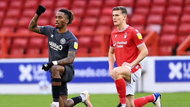 Brentford players explain why they have decided to stop taking the knee Brentford players explain why they have decided to stop taking the knee