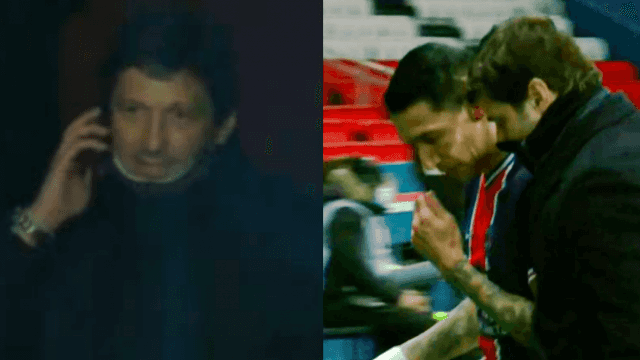 Angel Di Maria subbed off following robbery at his home during PSG game Angel Di Maria subbed off following robbery at his home during PSG game