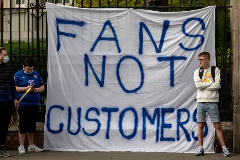 Ranking the top 10 signs as football fans stick it to the European Super League Ranking the top 10 signs as football fans stick it to the European Super League