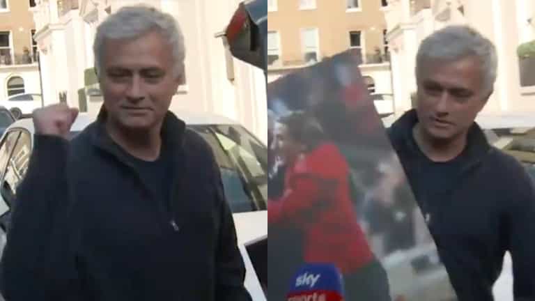 Jose Mourinho is the picture of happiness and health after Spurs sacking Jose Mourinho is the picture of happiness and health after Spurs sacking