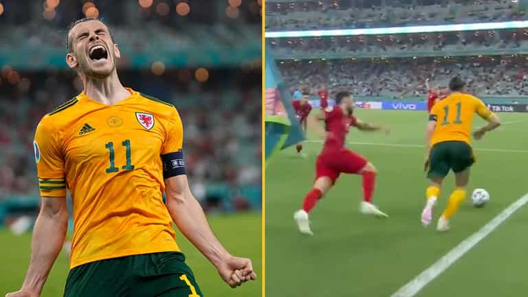 Why bother holding it in the corner to waste time when you’re Gareth Bale? Why bother holding it in the corner to waste time when you’re Gareth Bale?
