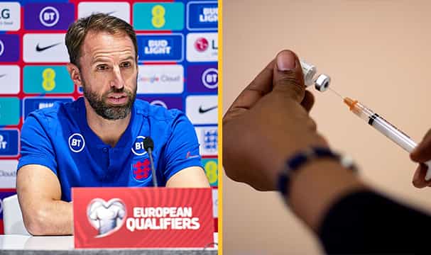 Gareth Southgate says footballers “more open” to Covid vaccine conspiracy theories Gareth Southgate says footballers “more open” to Covid vaccine conspiracy theories