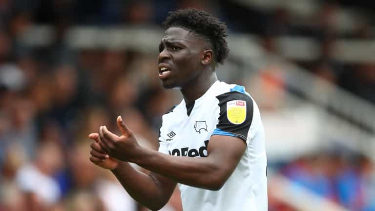 Derby County reject transfer bid for Festy Ebosele amid interest from Bundesliga clubs Derby County reject transfer bid for Festy Ebosele amid interest from Bundesliga clubs