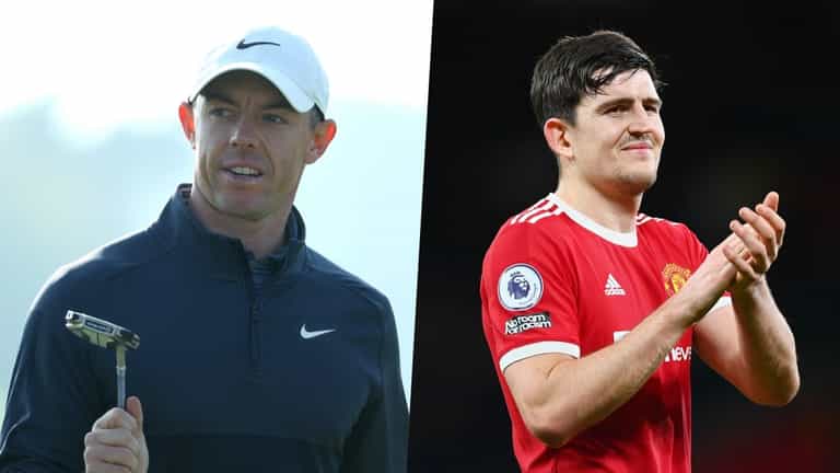 Rory McIlroy praises ‘great leader’ Harry Maguire Rory McIlroy praises ‘great leader’ Harry Maguire