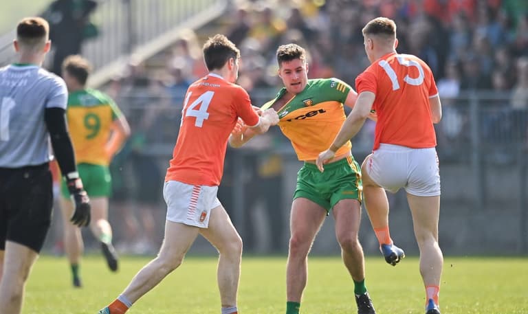 Donegal “accept the referee’s report” following melee between themselves and Armagh Donegal “accept the referee’s report” following melee between themselves and Armagh