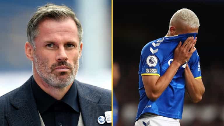 Jamie Carragher criticises Richarlison for ‘pretending to be hurt’ in games Jamie Carragher criticises Richarlison for ‘pretending to be hurt’ in games