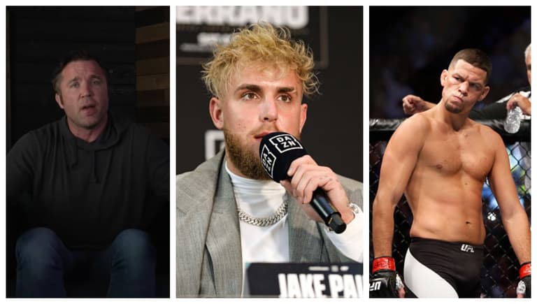 Chael Sonnen tells Jake Paul home truths about Nate Diaz Chael Sonnen tells Jake Paul home truths about Nate Diaz