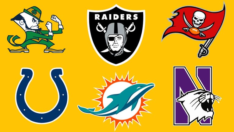 QUIZ: Can you name all 15 of these American Football teams? QUIZ: Can you name all 15 of these American Football teams?