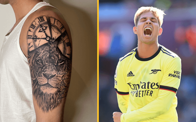 Fans notice significant mistakes in Emile Smith Rowe’s new tattoo Fans notice significant mistakes in Emile Smith Rowe’s new tattoo